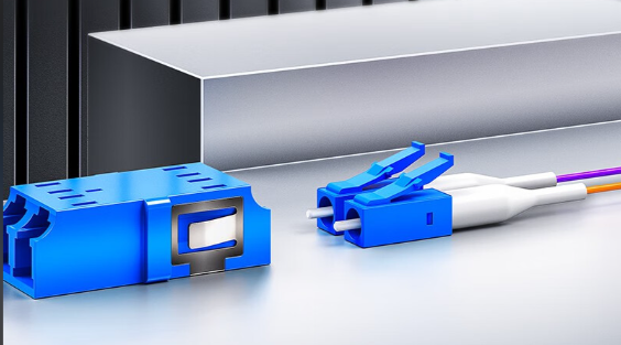 Industrial-grade optical fiber patch cord flange 